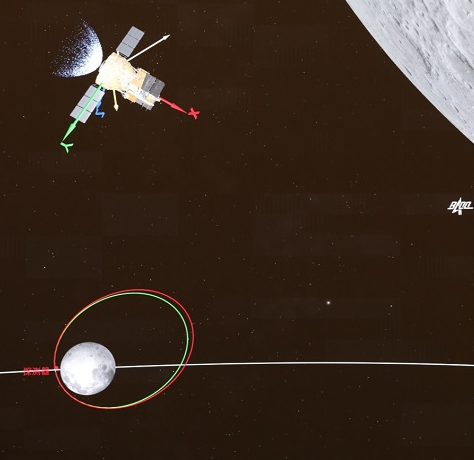 嫦娥五号探测器成功刹车制动 进入环月轨道飞行