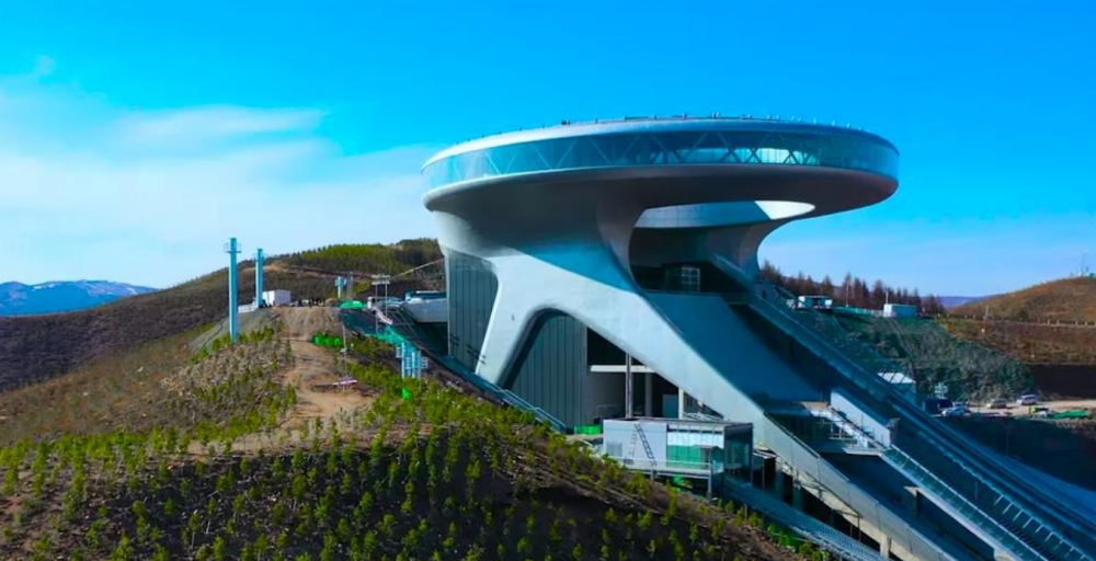 航拍打卡崇礼冬奥赛事核心区