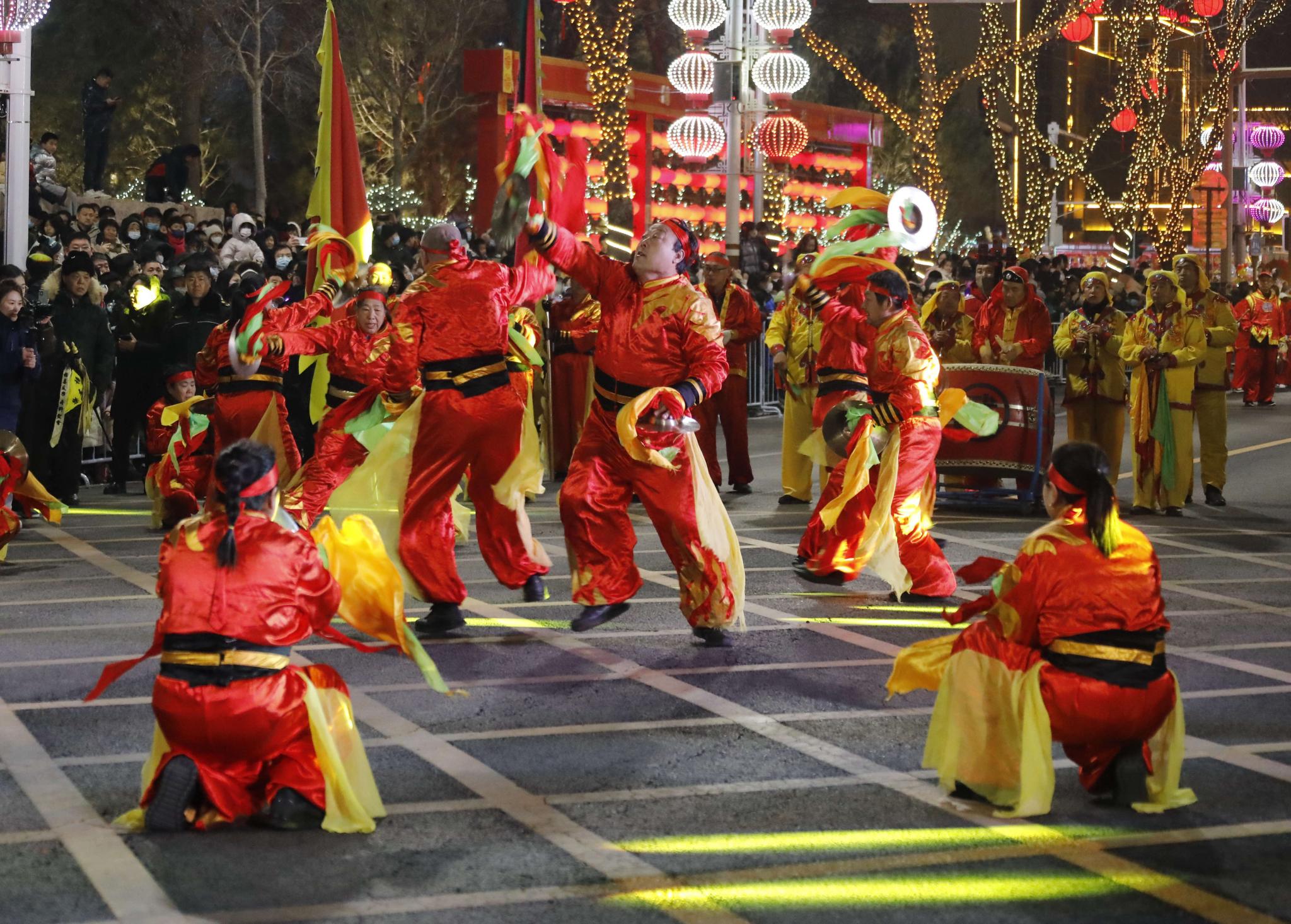 河北固安:大庙会开街 拉满节日氛围感