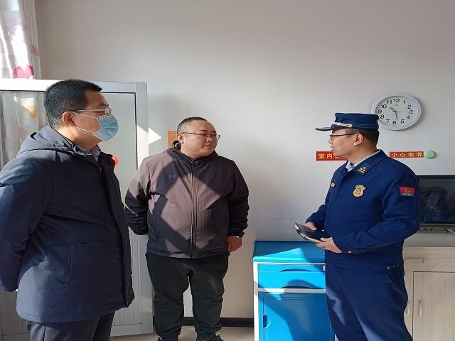 霸州消防联合民政局对辖区养老机构开展消防检查